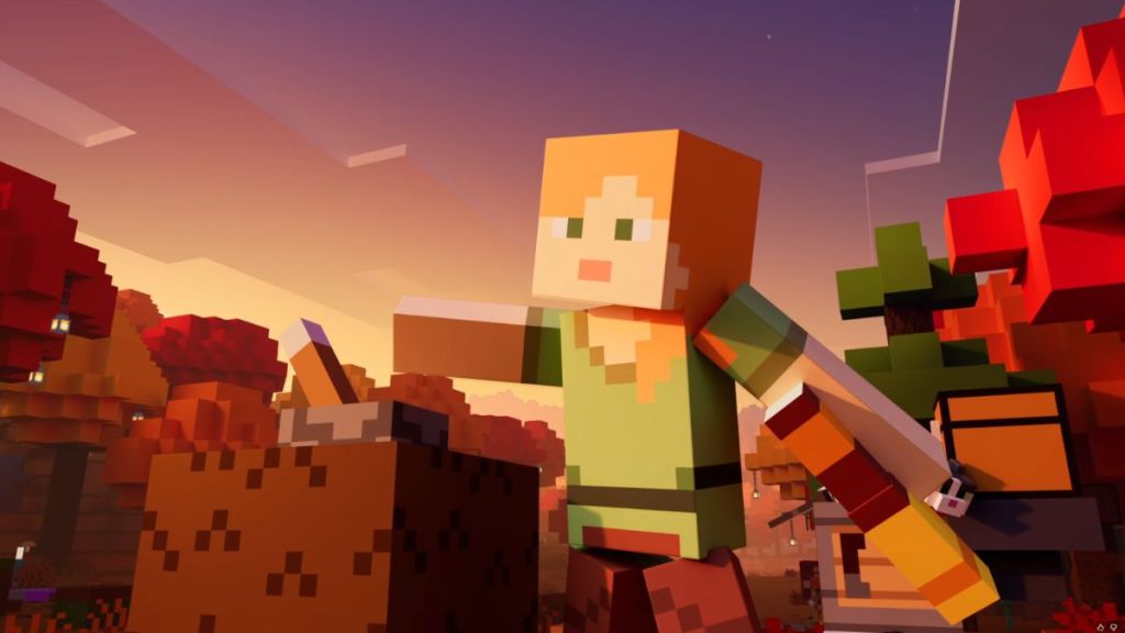 Minecraft Live Trailer Alex with Spyglass