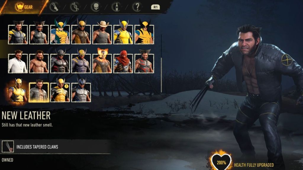 New Leather suit in Marvel's Wolverine