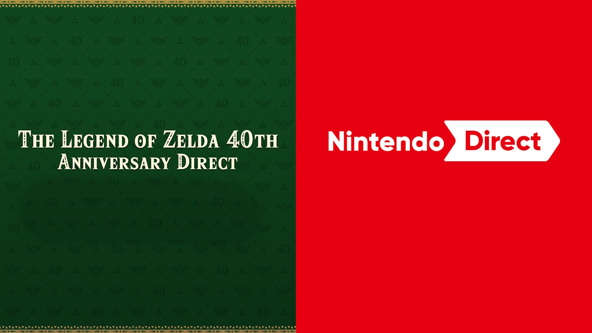 The Legend of Zelda 40th Anniversary Direct and Nintendo Direct Announced for September 8 and 9