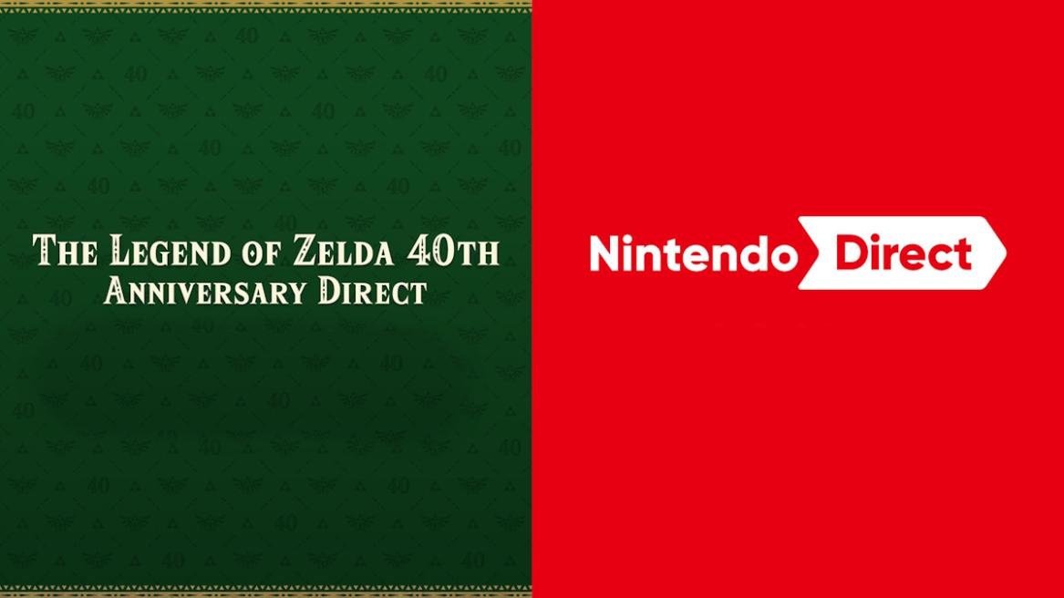 Nintendo Direct and Zelda 40th Anniversary direct