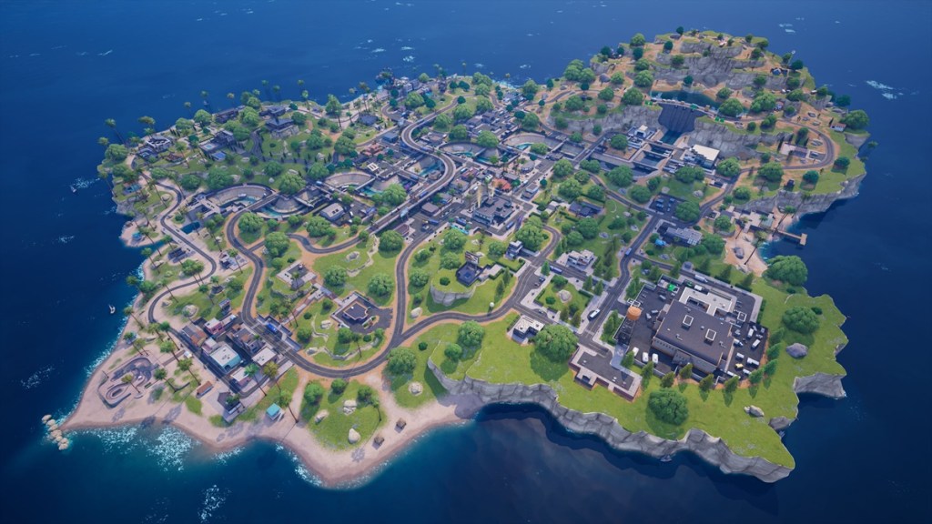 Old Surf City Reload map in Fortnite