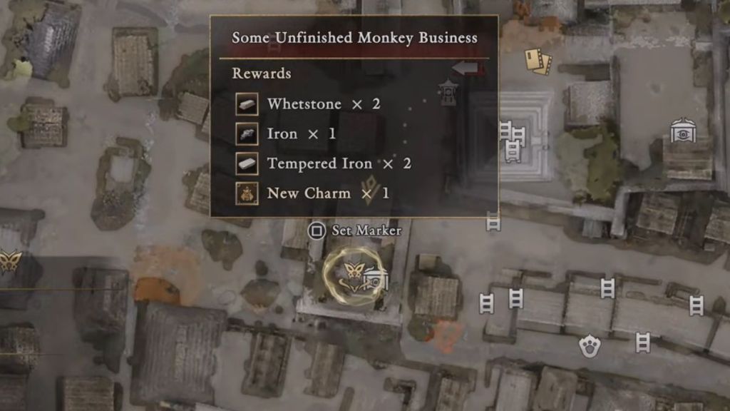Oni Strength Charm Map location