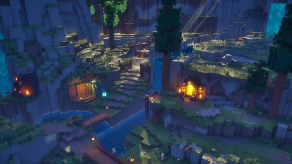 Open World of Minecraft Dungeons 2