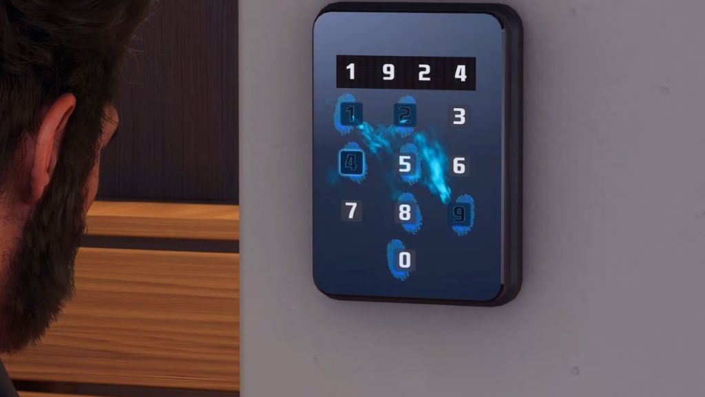 Penthouse keypad door code in Marvel's Wolverine