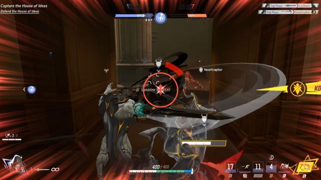 Playing as Gorr in Marvel Rivals God Quarry map