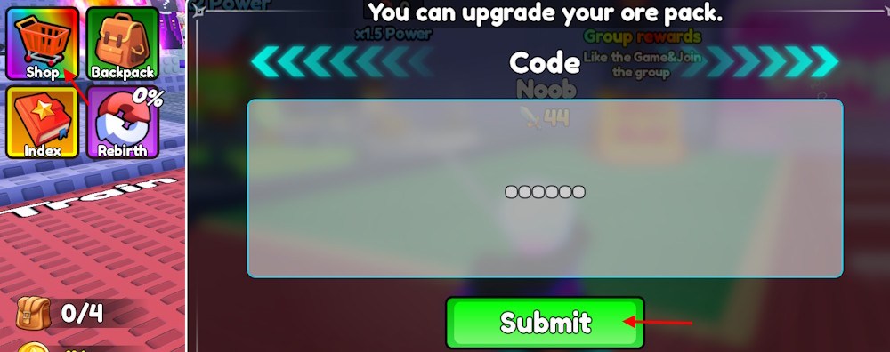 Redeem +1 Loot to Forge Codes