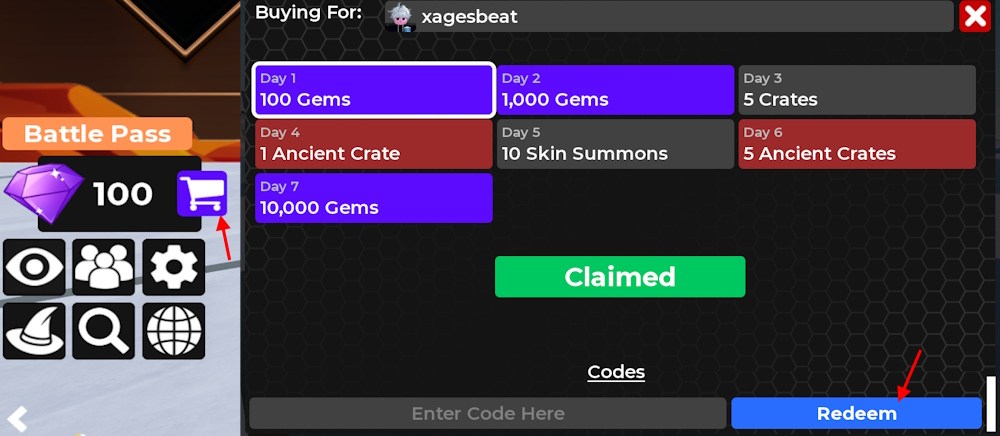 Redeem Encounters SMASH Battles Codes