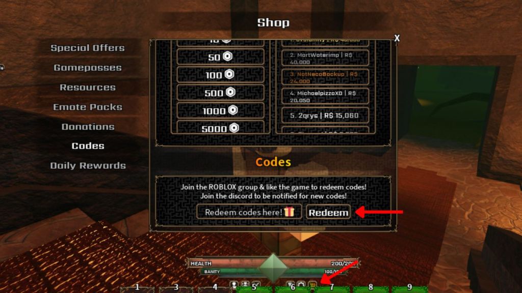 Redeem The Veil Codes