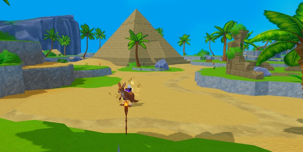 Ride A Pet pyramid