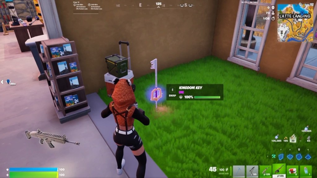 Sora Kingdom Key in Fortnite