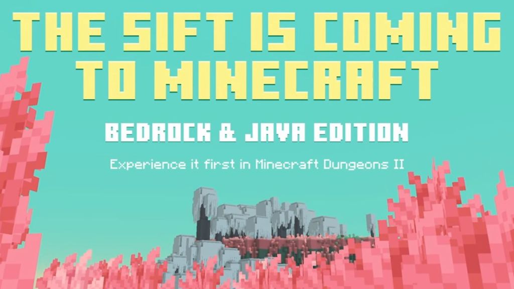 The Sift Dimension in vanilla Minecraft Java and Bedrock