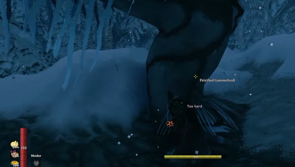 Valheim petrified gammeltroll