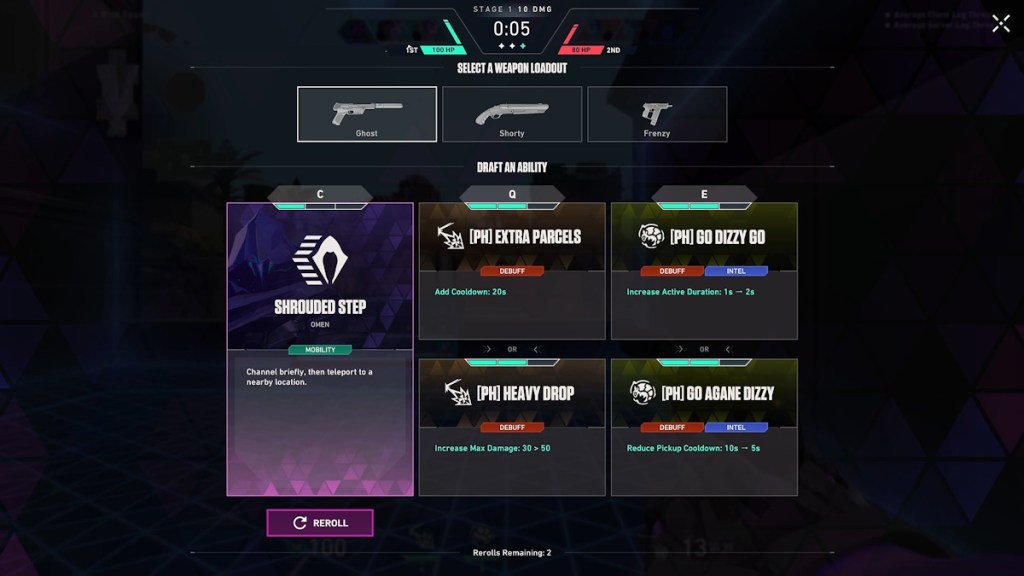 Valorant gauntlet glitched make your hero