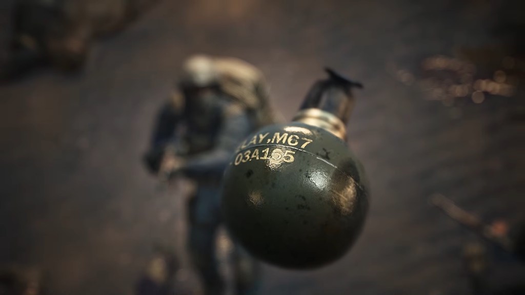 WARDOGS grenade going toward player