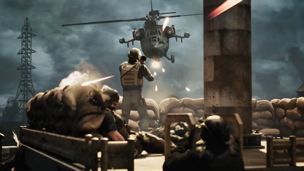WARDOGS helicopter crash