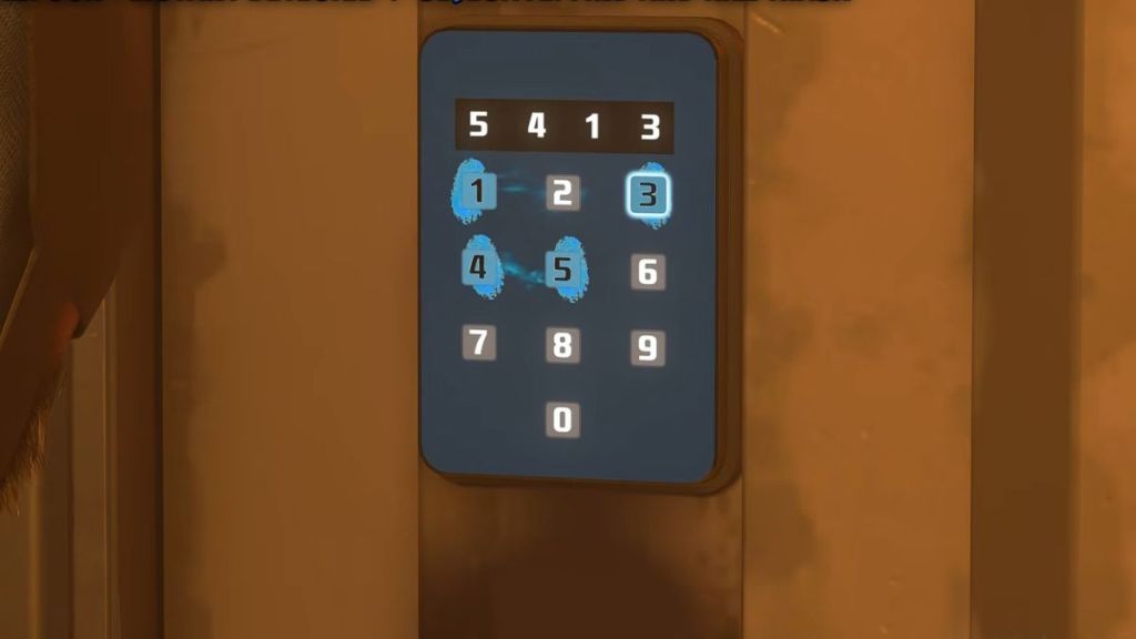 Whisky Bottle keypad door code in Marvel's Wolverine