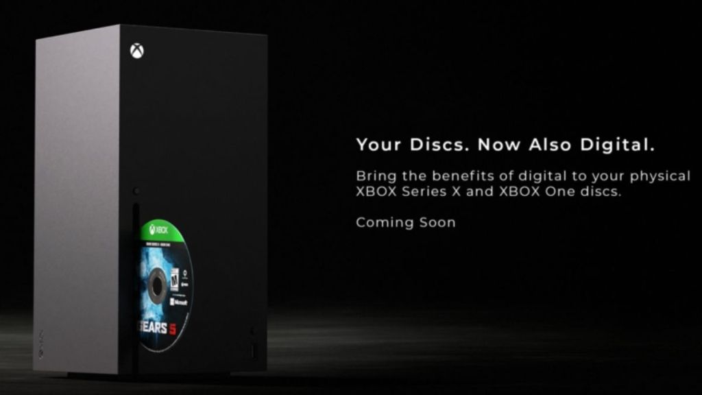 Xbox Disc to digital program