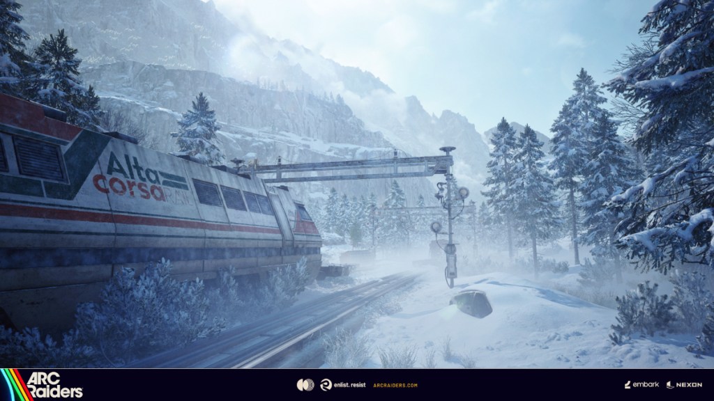 ARC Raiders Frozen Trail first look at the new map.