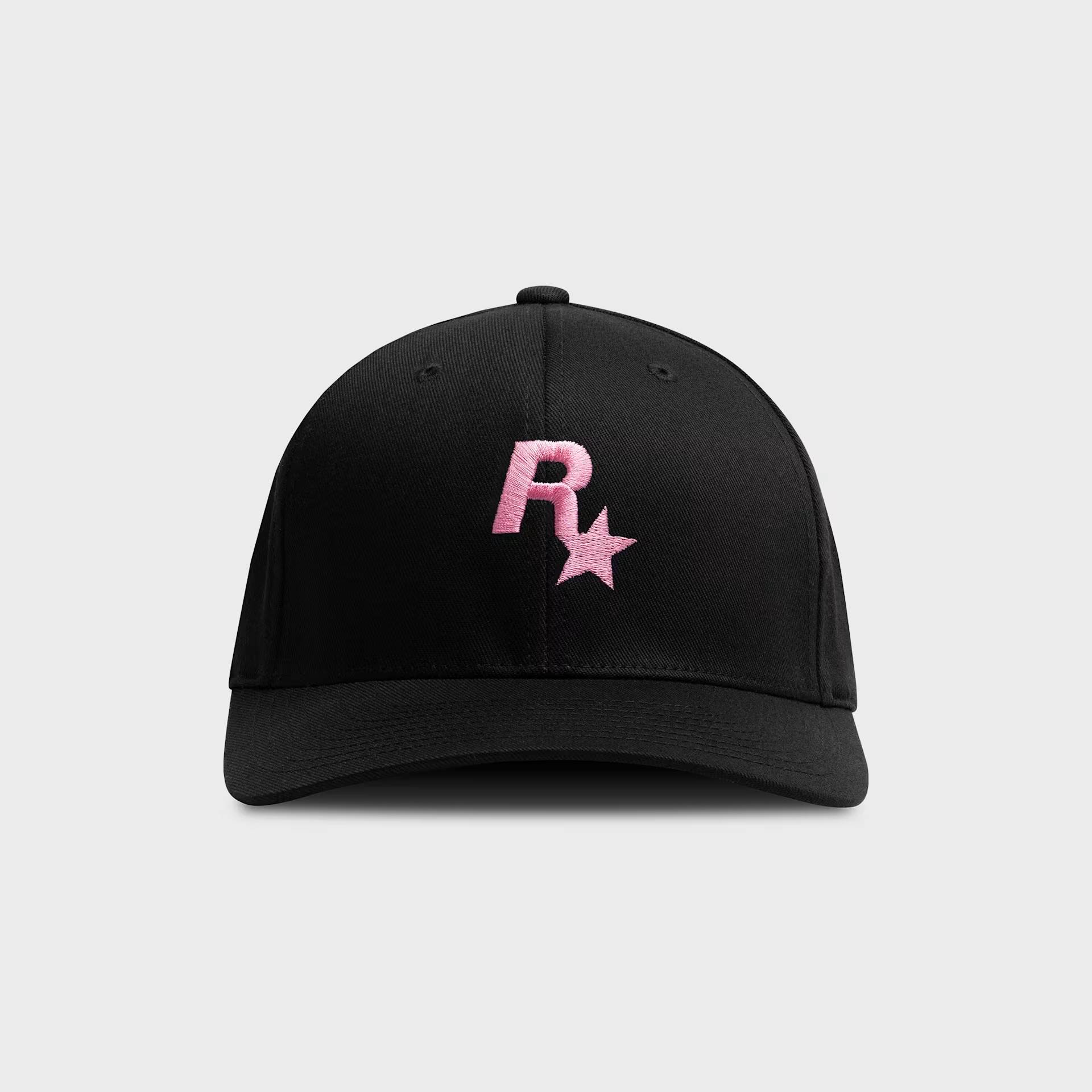 Rockstar Baseball Cap: Black and Pink
