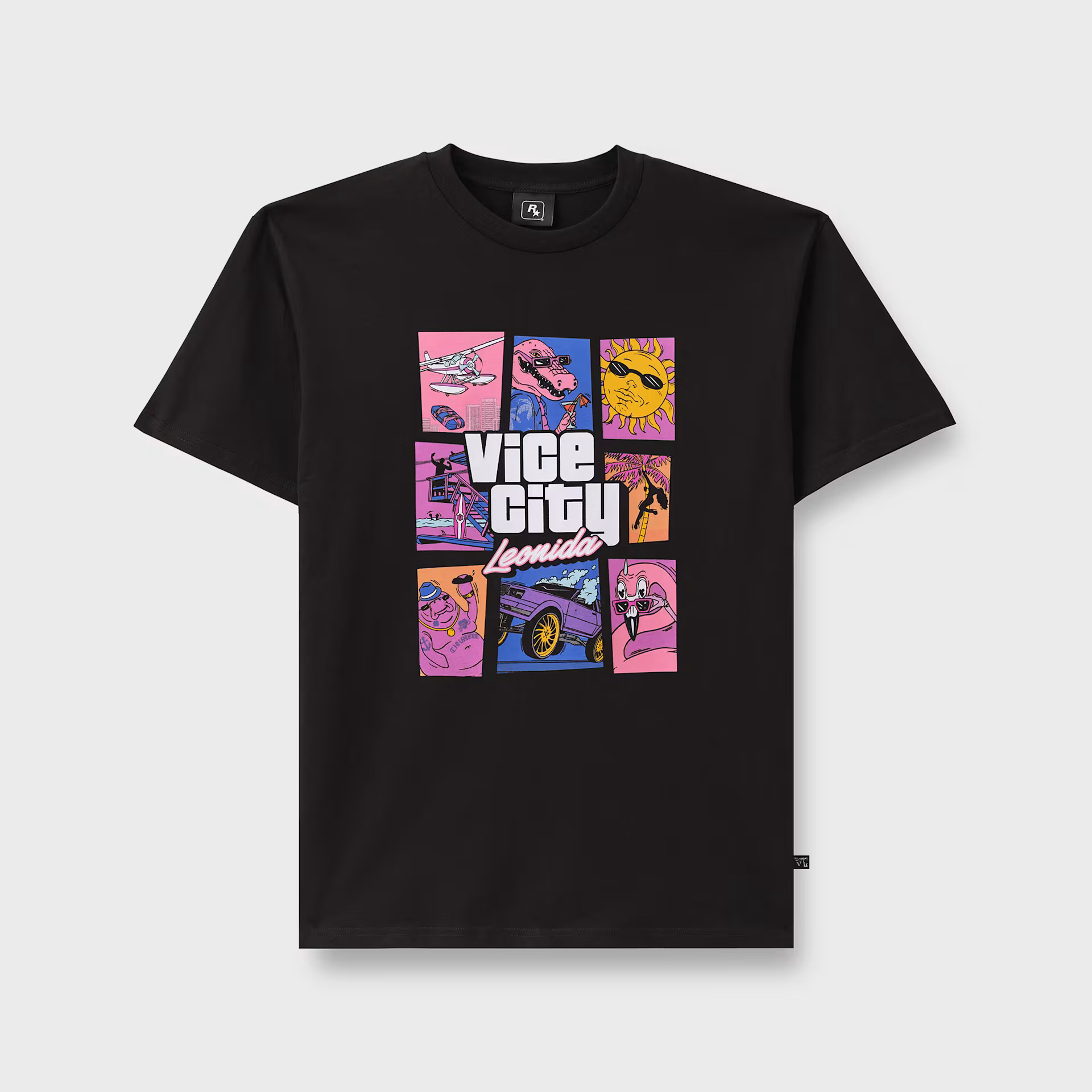 Black Grand Theft Auto VI Goodtime State Tee