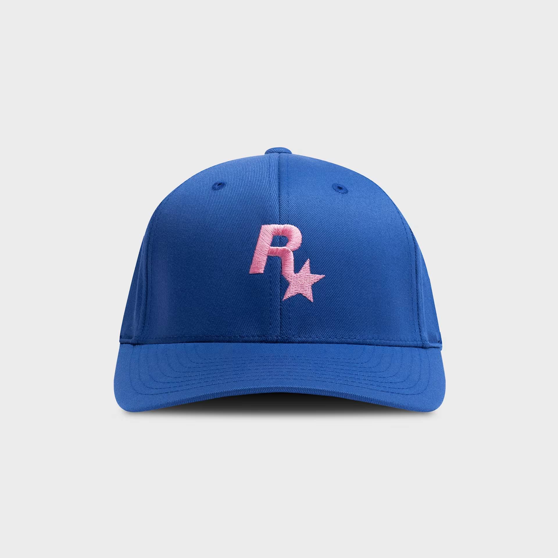 Rockstar Baseball Cap: Blue and Pink
