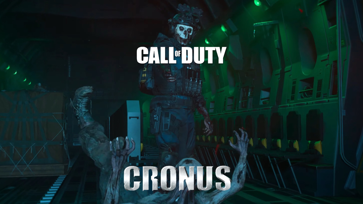Call of Duty devs as Ghost shooting Cronus as a zombie in Modern Warfare 2.