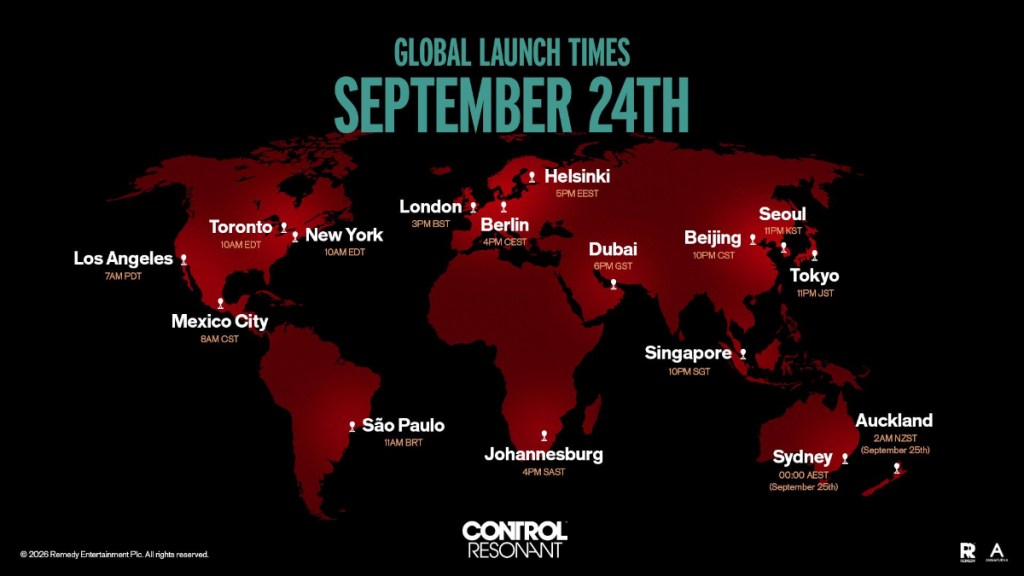 Control Resonant global release times.