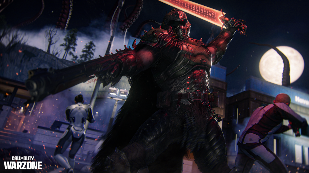 Doom Slayer in COD: Black Ops 7's new Halloween update.