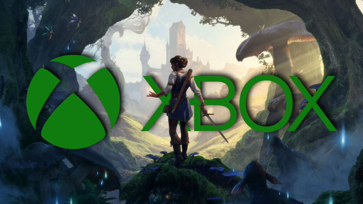 Fable cover with the Xbox logo in the background.