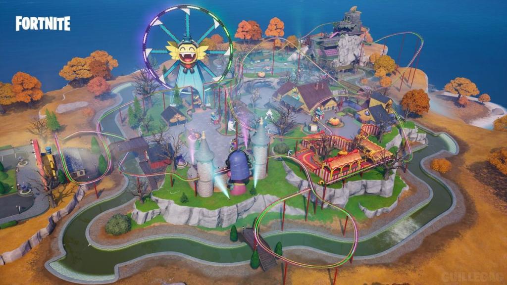 Fortnite Wonkeeland Cursed POI