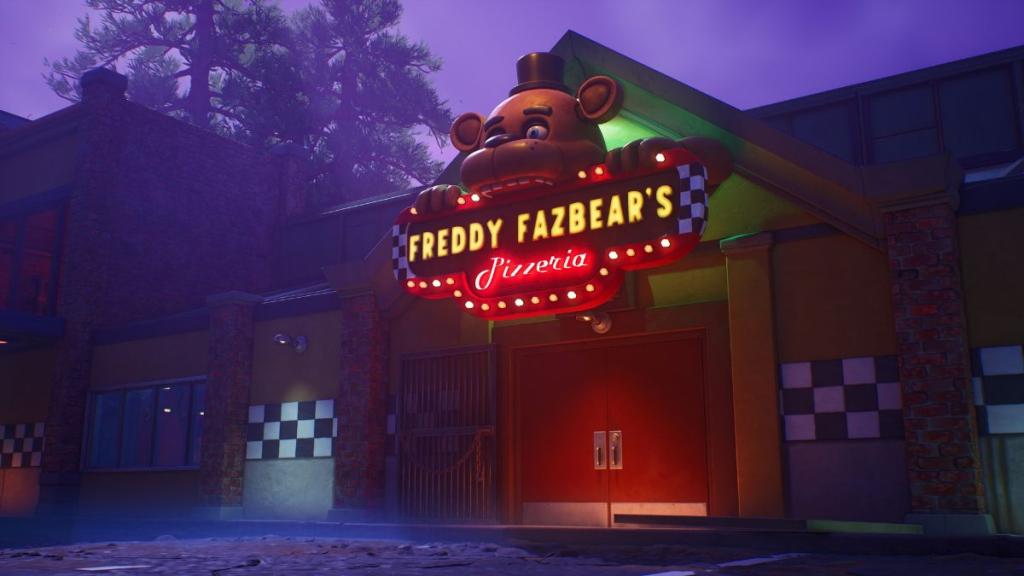 Fortnite Freddy Fazbear Landmark