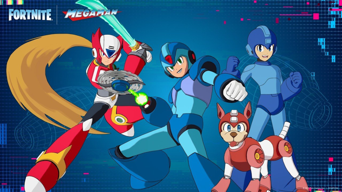 Fortnite Mega Man Collab Revealed in New Trailer, Coming This Week