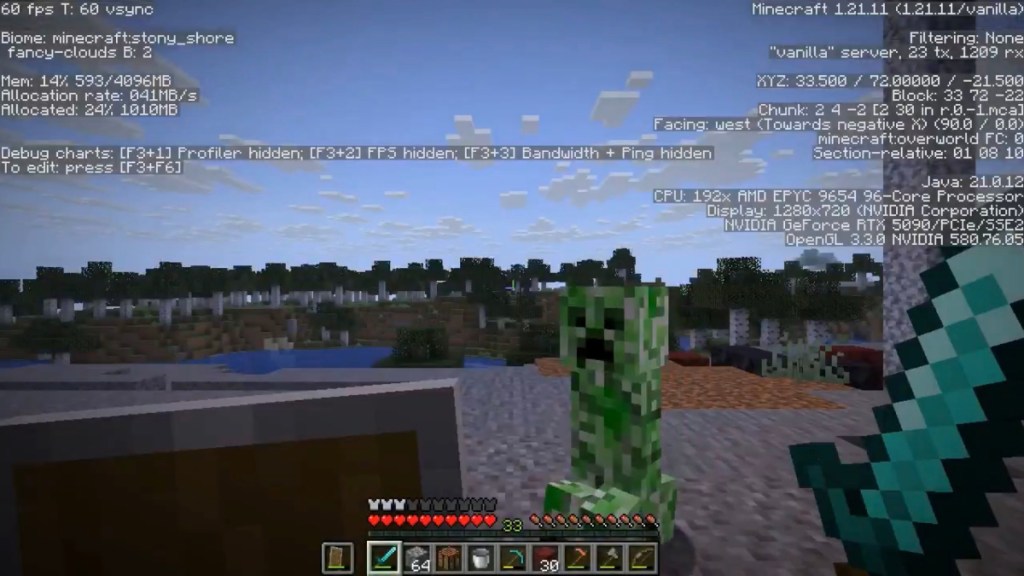 GPT-6 Astra meeting the Creeper which would blow up its resources in Minecraft.