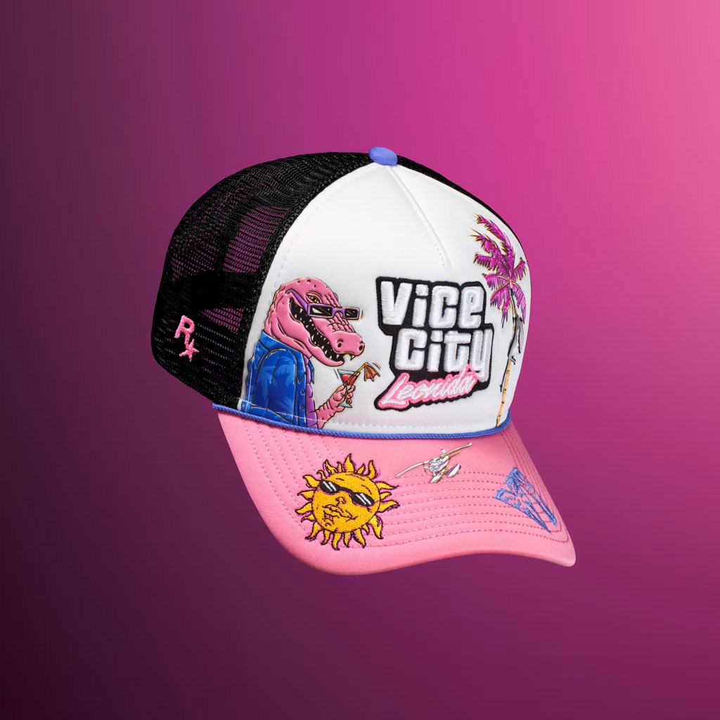 GTA 6 New Era 9FORTY Snapback Hat.