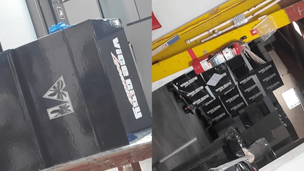 Leaked GTA 6 Collector's Edition images.