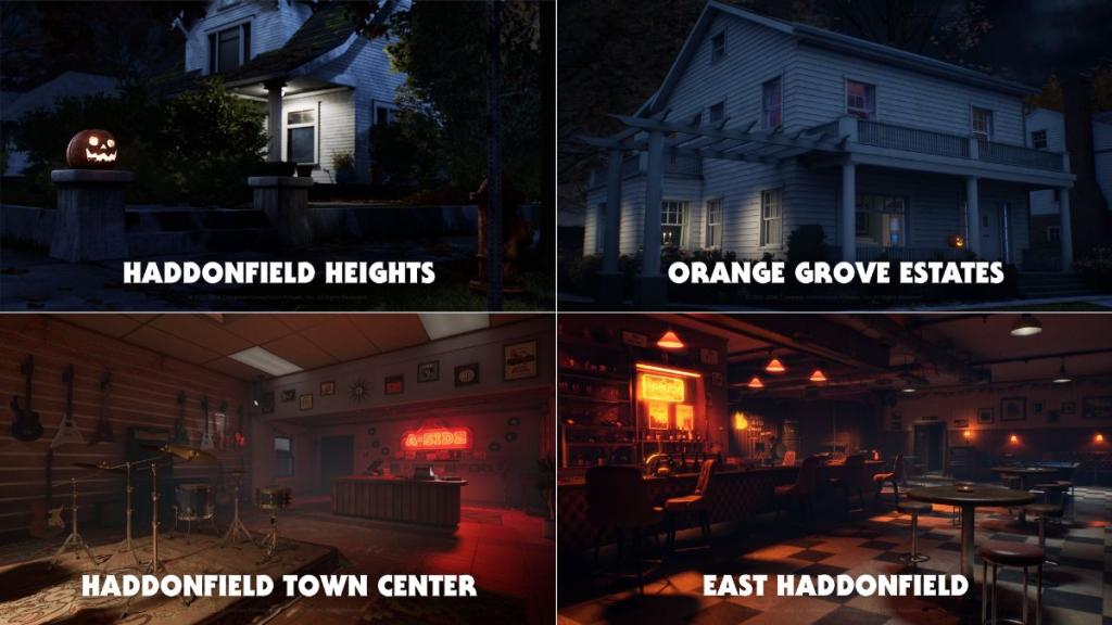 Haddonfield Maps in Halloween