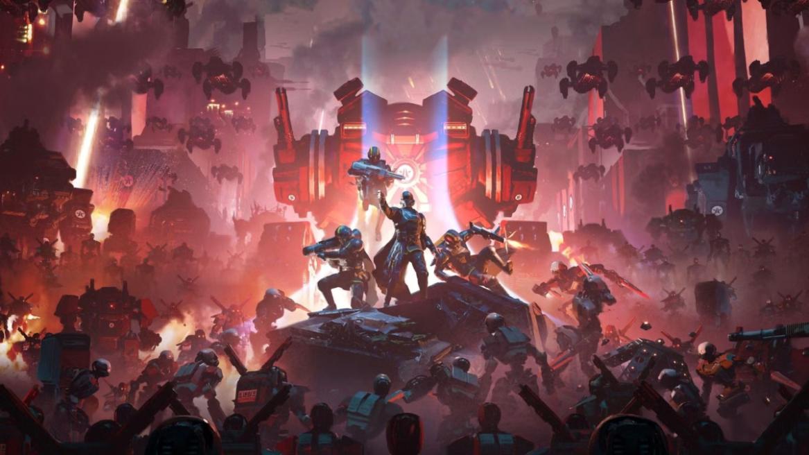 Helldivers 2 official key art.