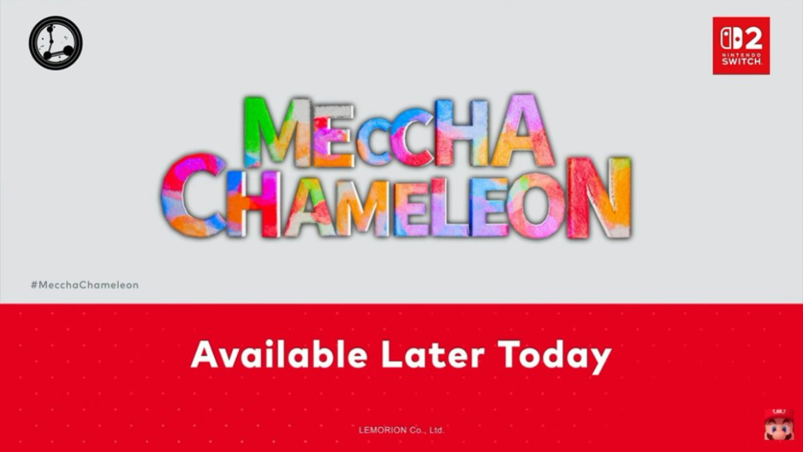 Meccha Chameleon announced for Nintendo Switch 2.