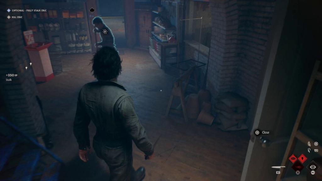 Michael killing party store owner in Halloween