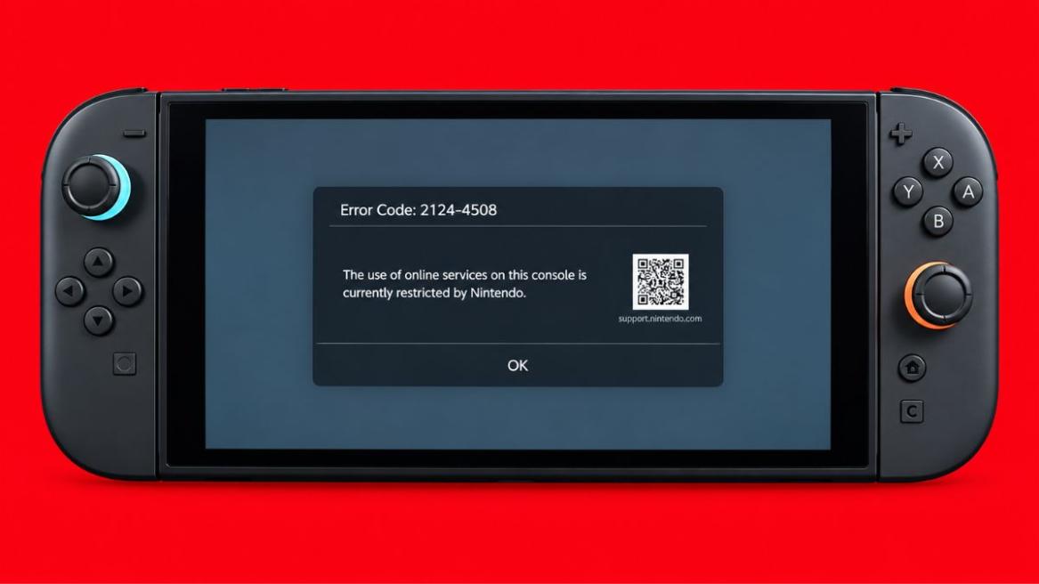Nintendo Switch 2 Error Screen