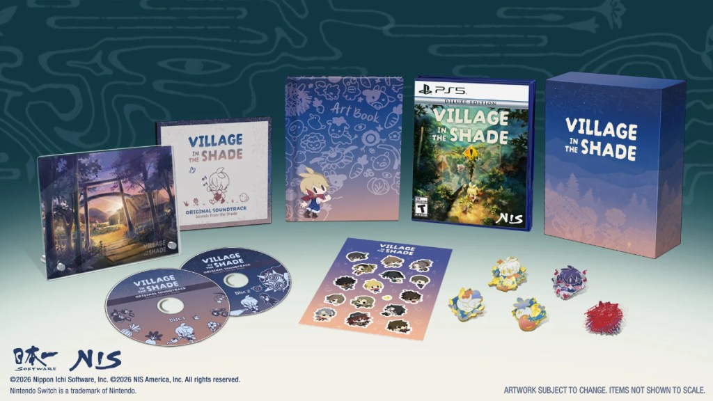 NIS America's Village of Shade official PS5 disc limited edition.