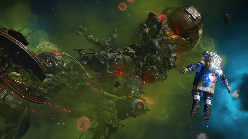 Infected deep-space outings in No Man's Sky Cosmos.