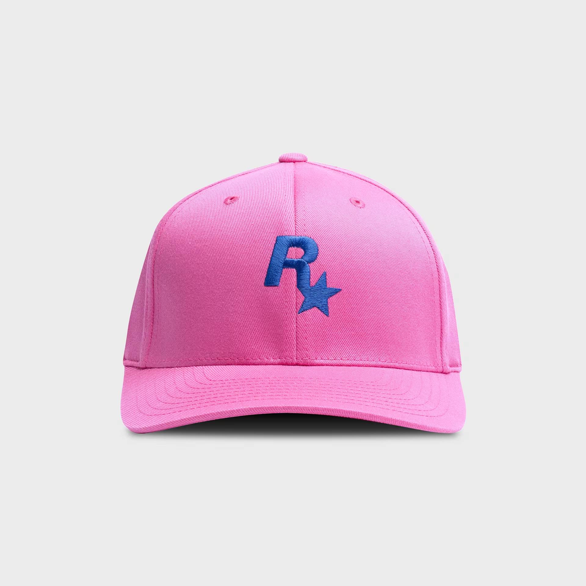 Rockstar Baseball Cap: Pink and Blue

