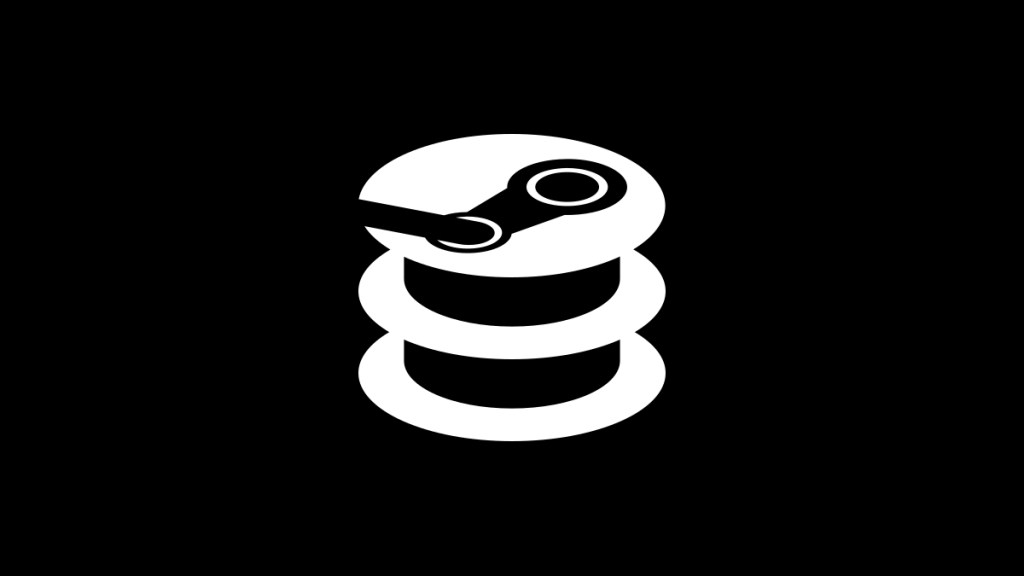 The SteamDB logo on a black background.
