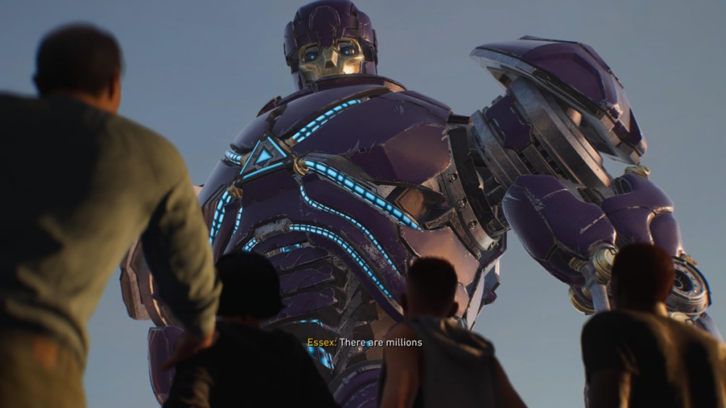 A massive Sentinel in Marvel's Wolverine.