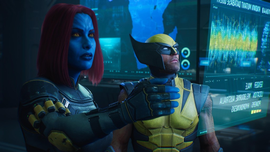 Raven and Wolverine in Marvel's Wolverine.