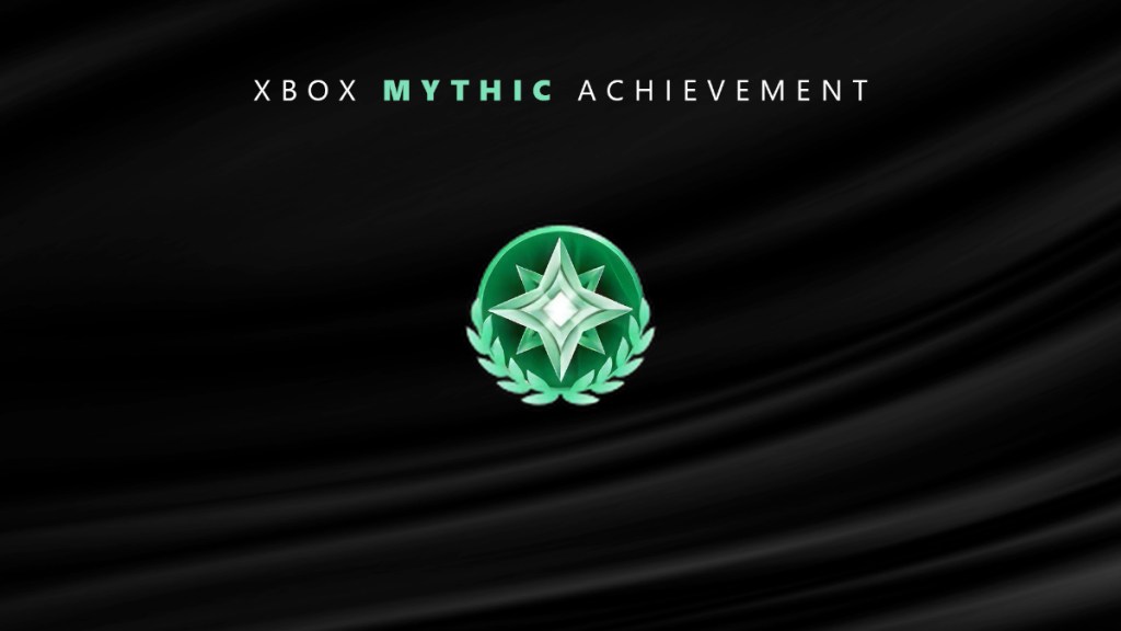 Xbox Mythic Achievement leaked symbol and sound.