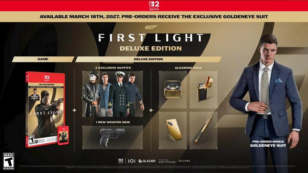 007 First Light Switch 2 all bonuses.