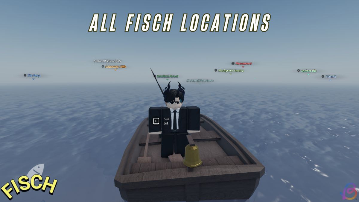 All Fisch Locations - Full Map Guide