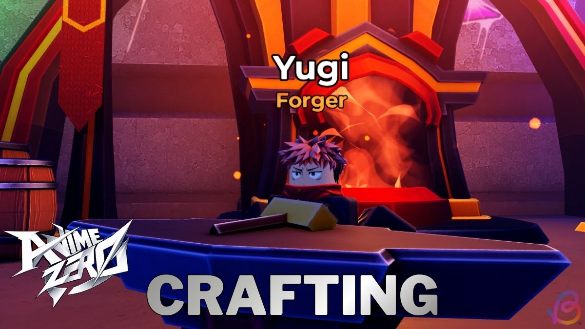 Anime Zero crafting station